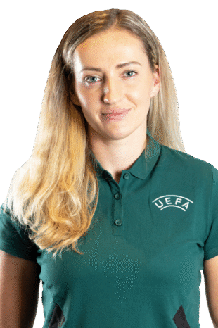 Slovenská futbalová rozhodkyňa Petra Vajdečková