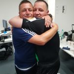 Slovenskí rozhodcovia Jozef Pavlík a Pavol Chmura