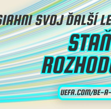 Be a Referee - Facebook banner_Slovak