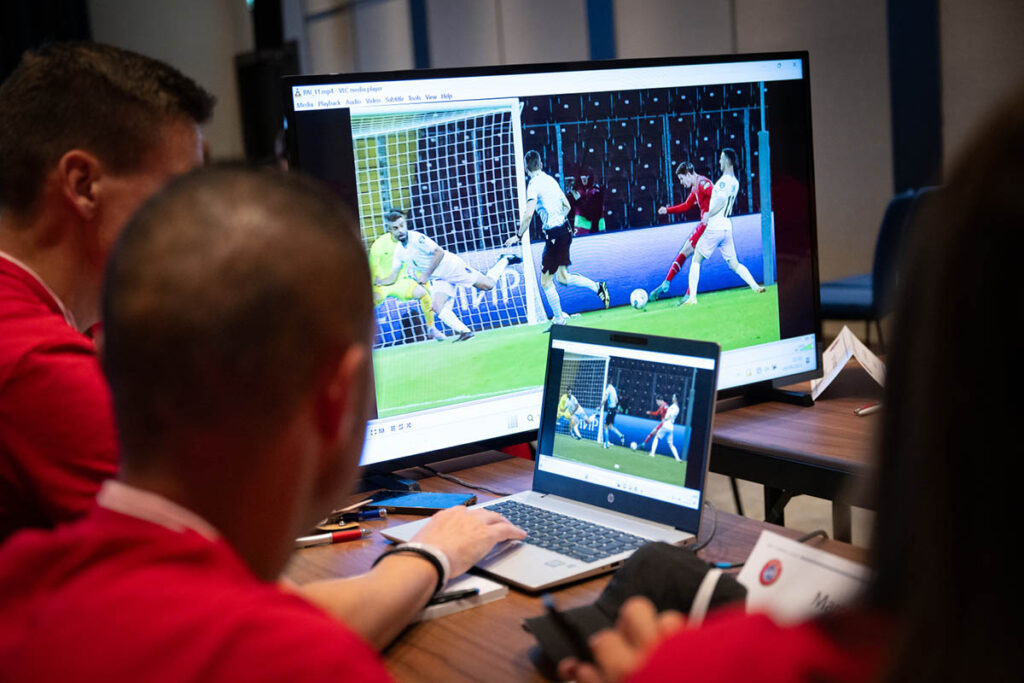 Day 2 uefa summer referee course 2023