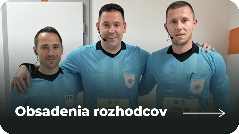 Obsadenia rozhodcov