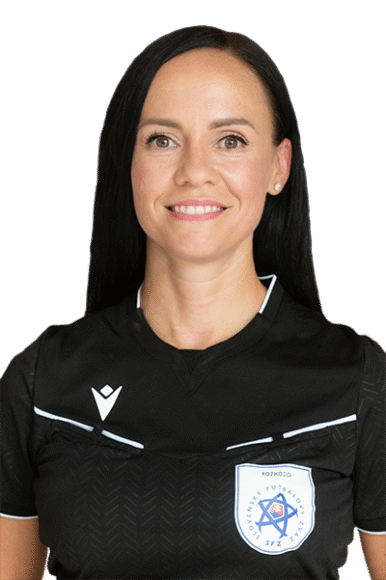 Slovenská futbalová rozhodkyňa Zuzana Valentová
